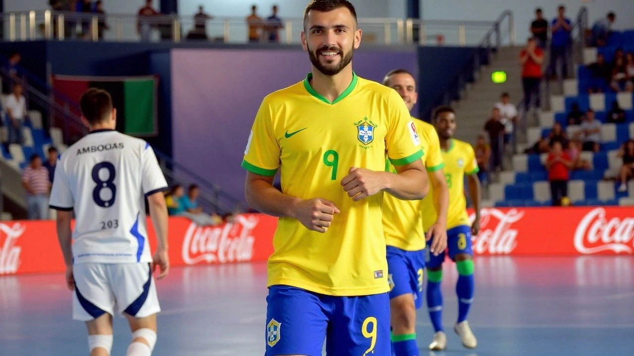 Brasil avança para as quartas de final da Copa do Mundo de Futsal com vitória dominante sobre Costa Rica