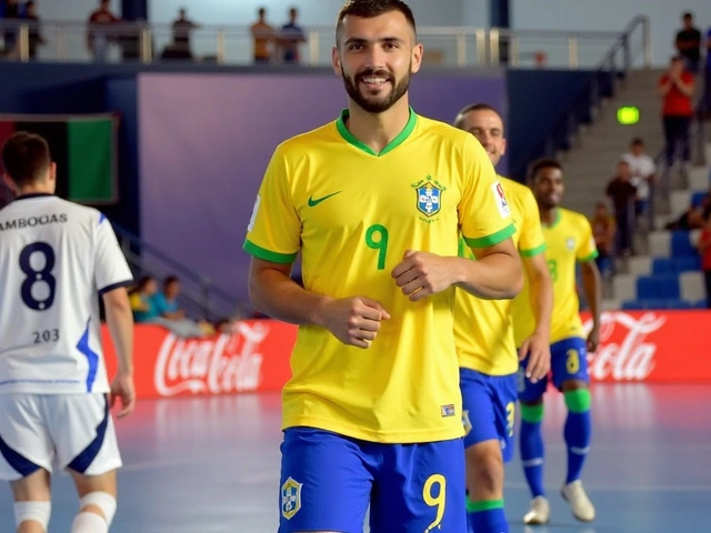 Brasil avança para as quartas de final da Copa do Mundo de Futsal com vitória dominante sobre Costa Rica