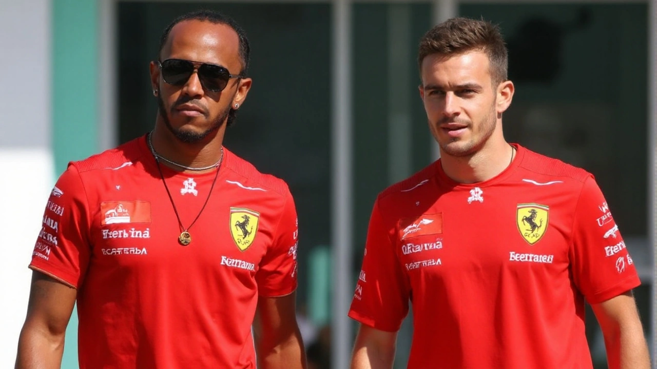 Ferrari perde chance em Baku: erros de estratégia e chuva atrapalham Hamilton e Leclerc