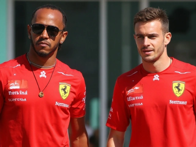 Ferrari perde chance em Baku: erros de estratégia e chuva atrapalham Hamilton e Leclerc